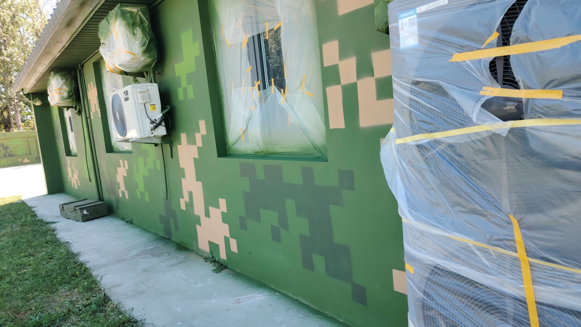 阜阳外墙迷彩漆施工多少钱 伪装迷彩漆